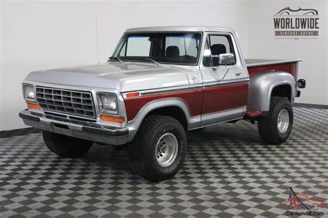 1977 Ford F150 XLT 4X4 STEPSIDE 73K ORIGINAL MILES