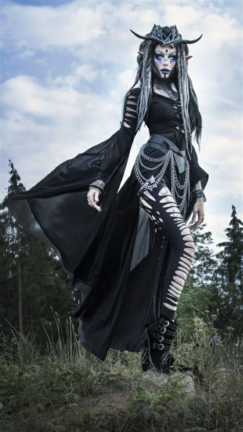 Pin by Spiro Sousanis on KASSIE KATRIN LANFIRE | Halloween outfits, Gothic halloween costumes ...