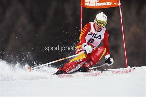 Vreni Schneider Switzerland World Ski Championships Crans Montana 1987 ...