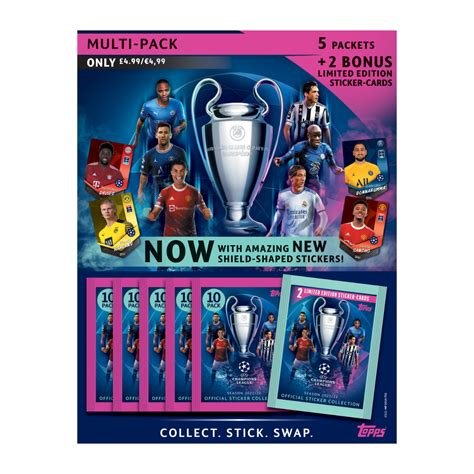 TOPPS « UEFA CHAMPIONS LEAGUE 2021/22 STICKER COLLECTION » : fiche signalétique avec check-list ...