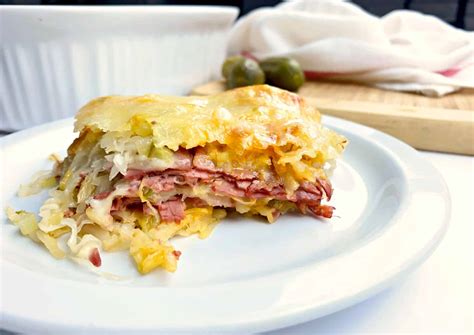 Easy Keto Reuben Casserole - Classic Reuben Taste