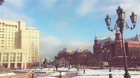 Moscow in winter - YouTube