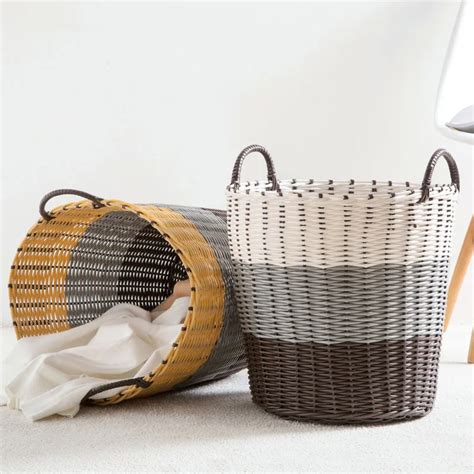 Home Storage | BYK Wicker Laundry Basket | TRÖSKEL