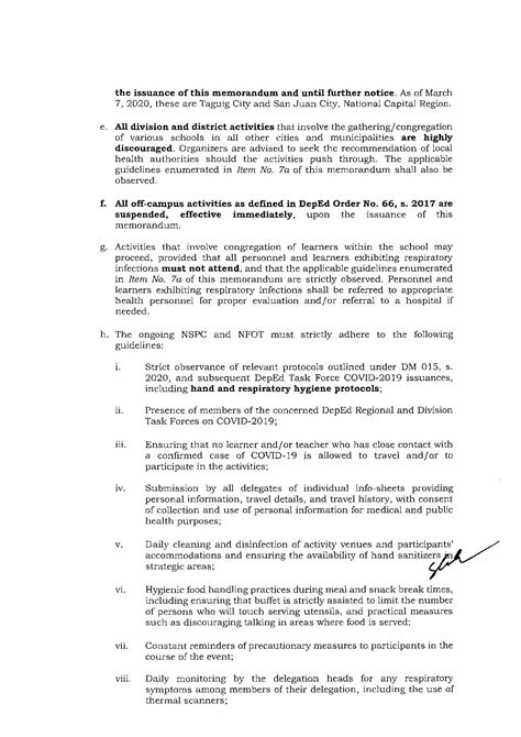 The Department of Education has issued... - DepEd Philippines