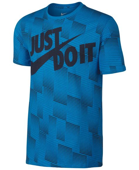 Lyst - Nike Men's Ultra Just Do It T-shirt in Blue for Men