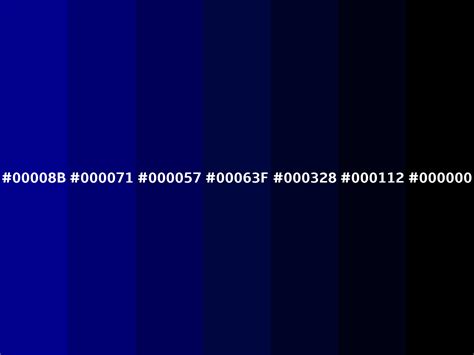 Darkblue color (Hex 00008B)