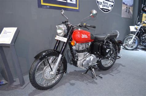 Royal Enfield Classic 350 Redditch Red at the Nepal Auto Show 2017