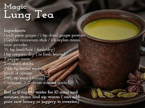 The magical lung detox tea: Learn about health benefits that healing ...