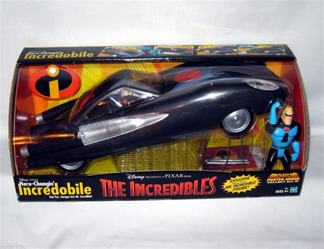 Disney The Incredibles Car Hero-Changin’ INCREDOBILE Toy Figure - MR INCREDIBLE | #1721271080