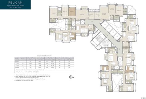 Tribeca Hiranandani Estate Thane Floor Plan - floorplans.click