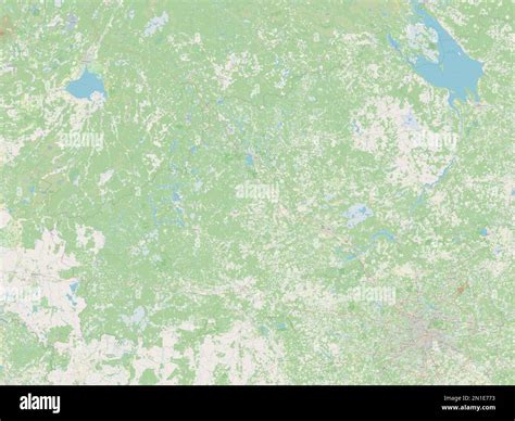 Tver', region of Russia. Open Street Map Stock Photo - Alamy