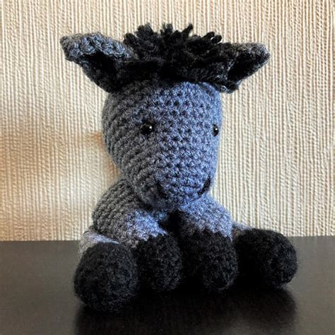 Playful Crochet Donkey Plushie Pattern - Crocht