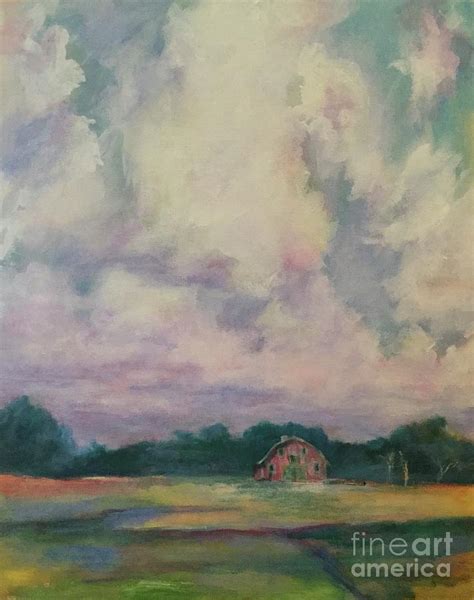 American Farmland Painting by Patrice Burkhardt - Fine Art America