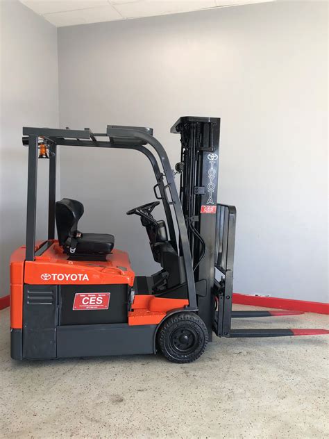 Refurbished Toyota Forklift - Ces #20822 Toyota 7Fbeu15 3 Wheel Electric Forklift | Coronado ...