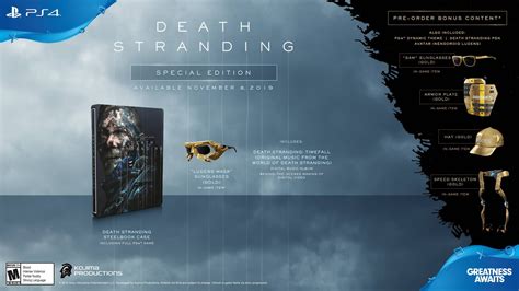 Death Stranding Special Edition, Sony, PlayStation 4, 711719532798 ...