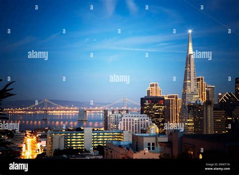 San Francisco skyline, California Stock Photo - Alamy