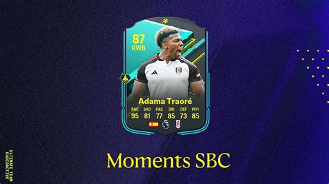 EA Sports FC 24 SBC Adama Traore Momenti Soluzioni Per Sbloccare La ...