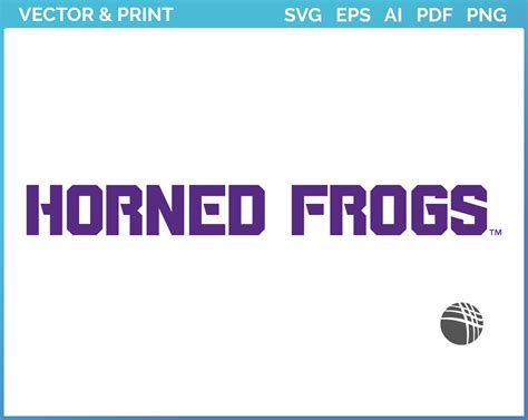 TCU Horned Frogs - Wordmark Logo (2013) - College Sports Vector SVG ...