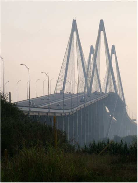 The Fred Hartman Bridge in Baytown Texas