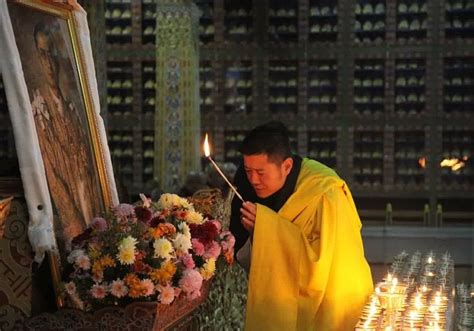 Members of the Royal Family of Bhutan who paid respects to the late King of Thailand His Majesty ...