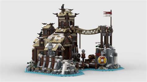 Viking Village | Viking village, Vikings, Lego