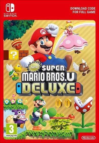 Mua New Super Mario Bros. U Deluxe (Nintendo Switch) eShop (Euro) Key ...