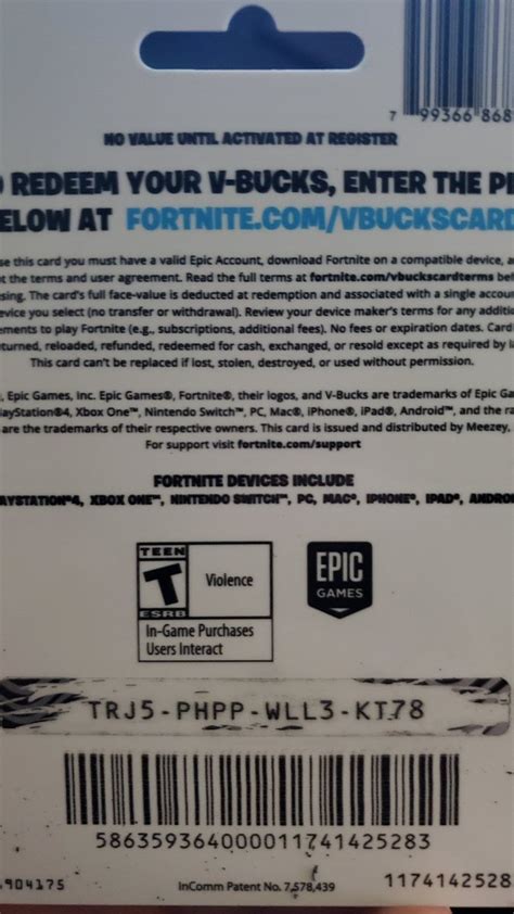 [コンプリート！] fortnite 1000 v bucks code pc 243188-Fortnite 1000 v bucks ...