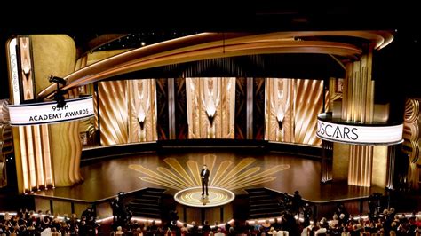 The Oscars 2023 Stage Design Celebrates the Moviegoing Experience