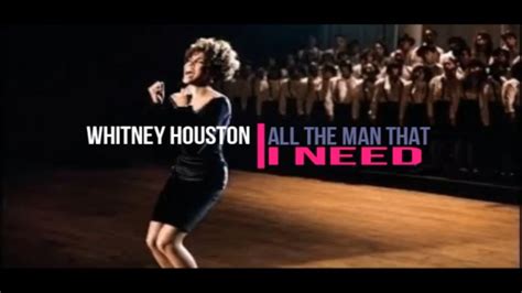 All The Man That I Need-Whitney Houston(Lyrics) - YouTube