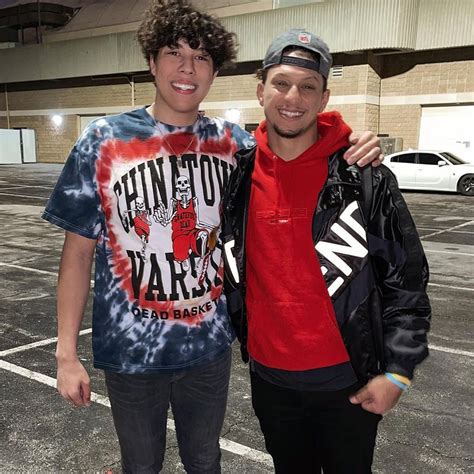 Patrick Mahomes Addresses Viral Video of Brother Pouring Water on Fan