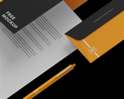 Free Corporate Stationery Mockup on Behance