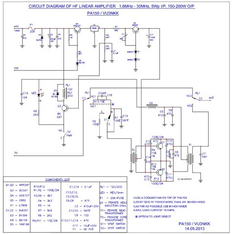 Cb Linear Amplifier Schematics