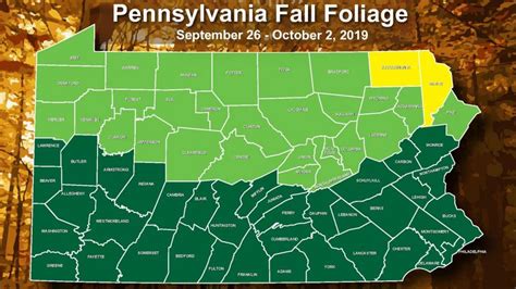 Pennsylvania fall foliage: Where are the leaves changing this weekend?