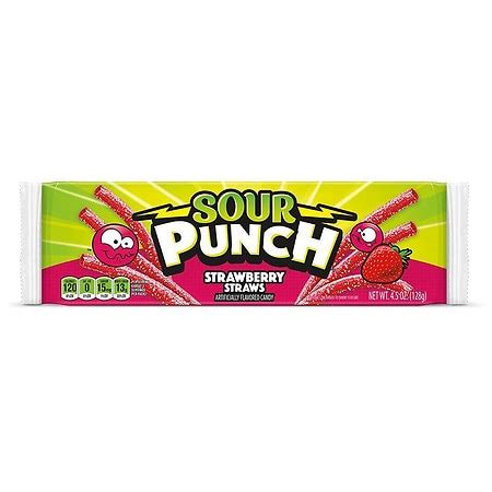 Sour Punch Candy Straws | Walgreens