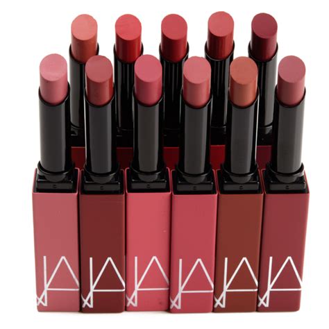 NARS Powermatte Lipstick Swatches - HealthBeautify