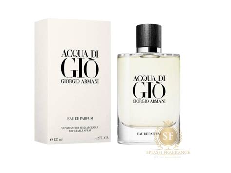 Acqua Di Gio EDP By Armani for Men Eau De Parfum 2022 Release – Splash ...