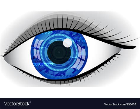 Abstract eye Royalty Free Vector Image - VectorStock