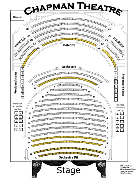 Seating Charts — Spartanburg Philharmonic