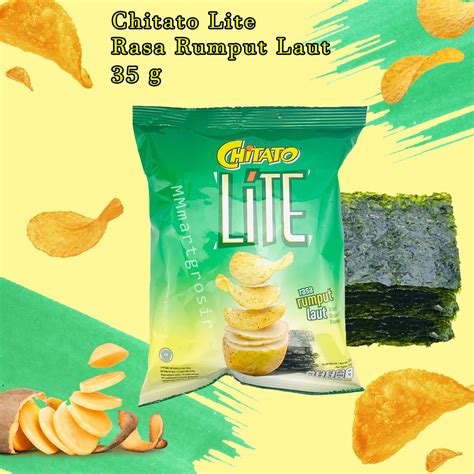 Chitato lite / Snack Citato / Rasa Rumput Laut / 35 g | Lazada Indonesia