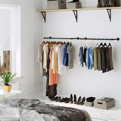 Hanging Bar, Hanging Racks, Hanging Closet, Hanging Rods In Laundry Room, Hanging Wardrobe, Open ...