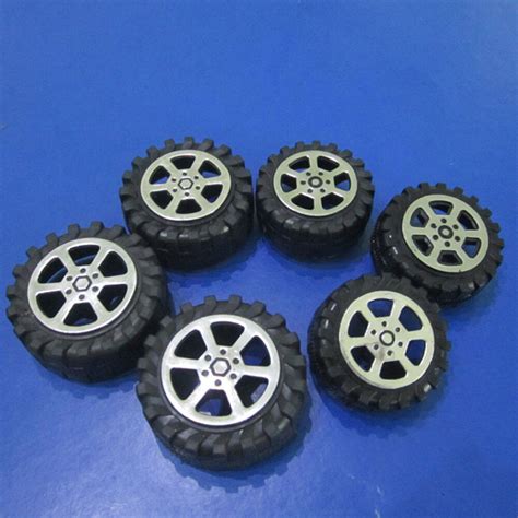 30 Pcs Arts & Crafts Supplies Handmade Toy Wheels Crafts Remote Control ...