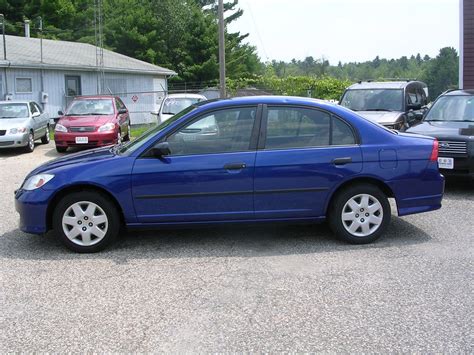 Kelley blue book 2005 honda civic vp