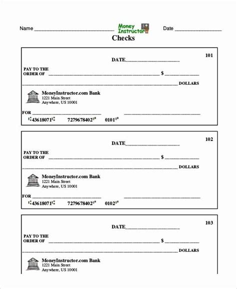 Blank Check Templates for Excel New 27 Blank Check Template Download [word Pdf] Templates ...