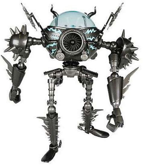 Megamind Walking Destruction Bot Action Figure Poseable Arms Legs Manley Toys - ToyWiz