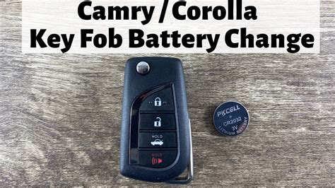 Change Battery Toyota Camry Key Fob 2011