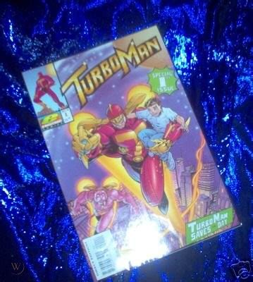 JINGLE ALL THE WAY MOVIE PROP TURBO MAN COMIC BOOK RARE | #21883661