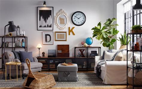 Fjallbo IKEA Living room idea | Industrial style living room, Ikea ...