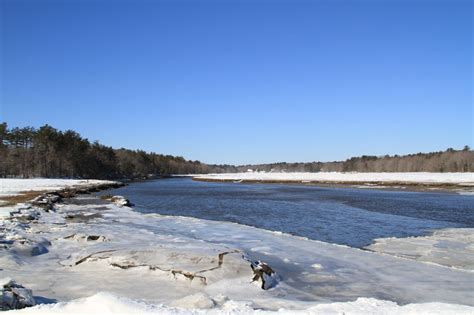 Kennebunkport Maine - Kennebunk Beach Winter Photos and Photography