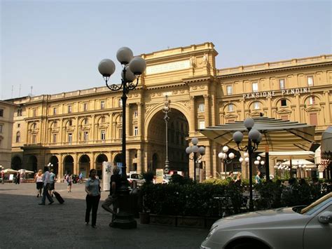 Piazza della Repubblica,Florence:Center of Florence Since Roman Times