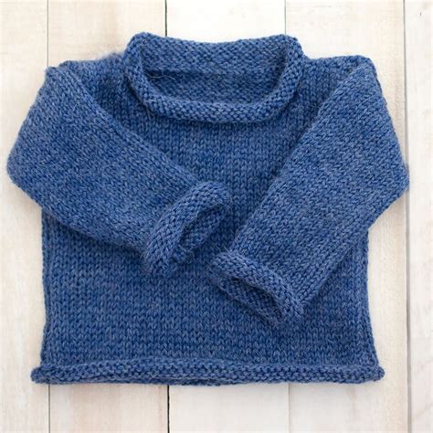 Easy Baby Sweater Knitting Pattern - | Easy baby knitting patterns ...